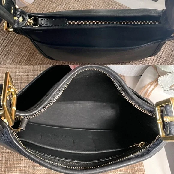 ❤️SOLD❤️Vintage Coach Navy Legacy Zip 9966 - Picture 5 of 11